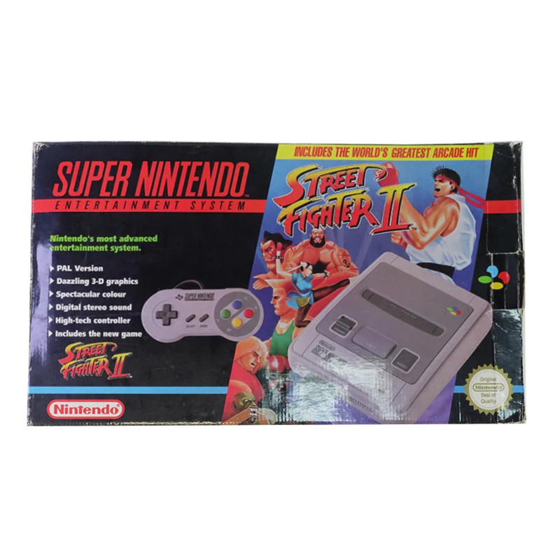 (Pre-Owned) Super Nintendo Entertainment System Console - Street Fighter II Edition - ريترو